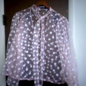 Sheer blouse